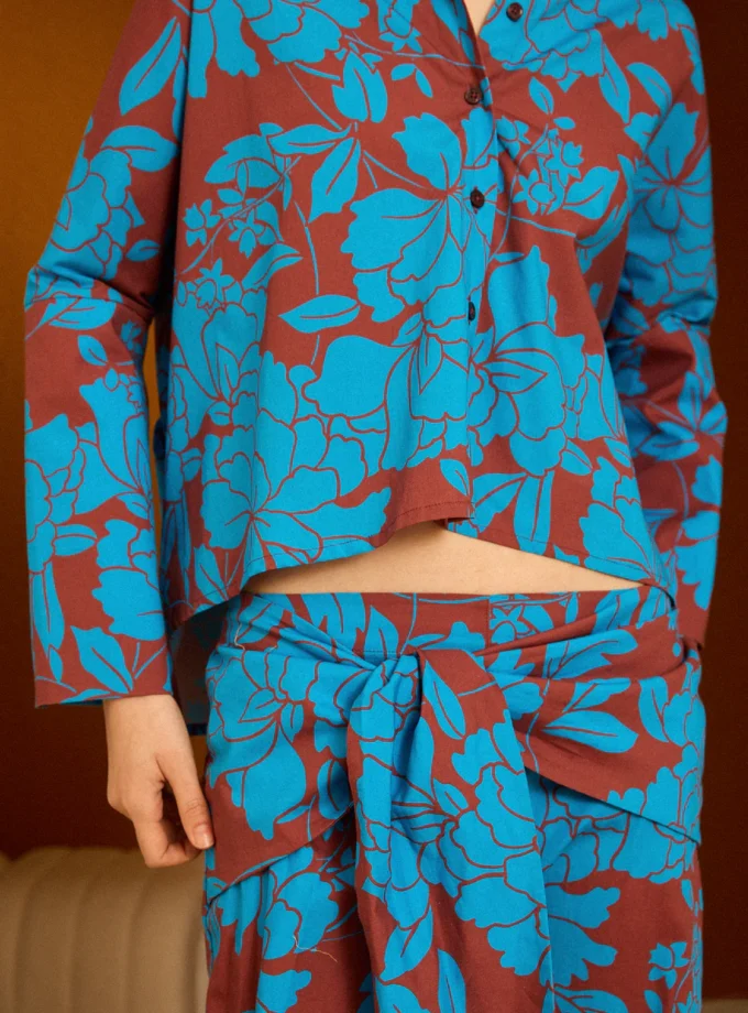 pantalón popelín baggy